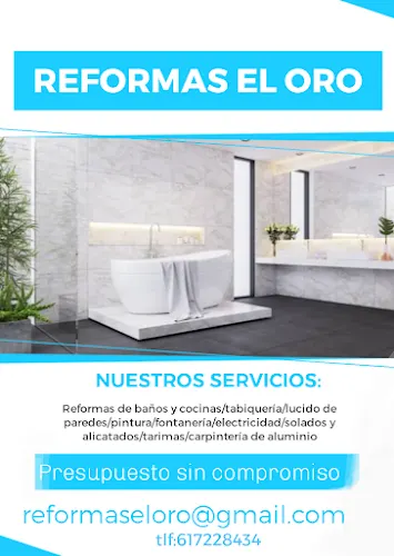 Reformas El Oro - Cortes de Pallas