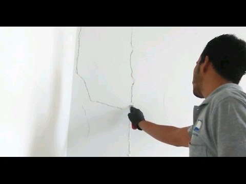 Reparación de grietas en paredes: Guía paso a paso